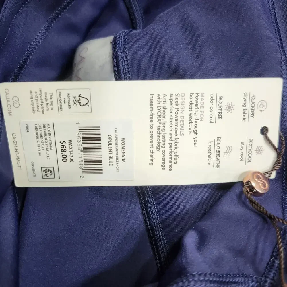 ❤️NWT❤️ CALIA by Carrie Underwood Deep Blue Bike Shorts